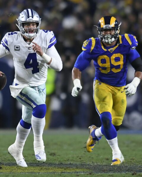 Cowboys look to hold on to slim all-time lead vs Rams 3